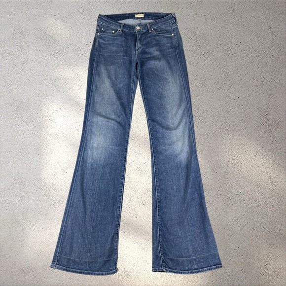Mother The Wilder Jeans In Another Time Around Low Rise Flare Bootcut Sz 28 - Picture 2 of 8